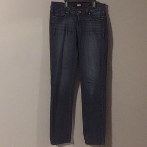 2/$16 Paige skyline skinny jeans size 26